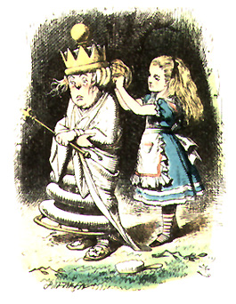 Another interloper from 'Through the Looking-Glass and what Alice Found There'. Needless to say Donna is 8,000 times better-looking even than the White Queen.