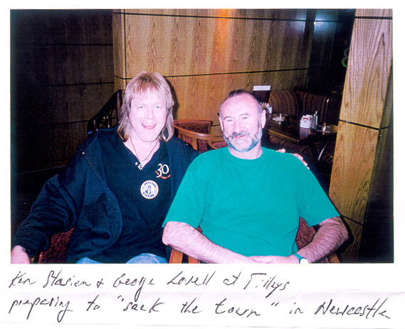 Ken Stasion (USA) and W George Lovell (Scotland)