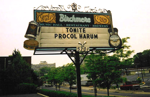 Strange that they can spell 'Procol Harum' but make a mistake in 'Tonight'