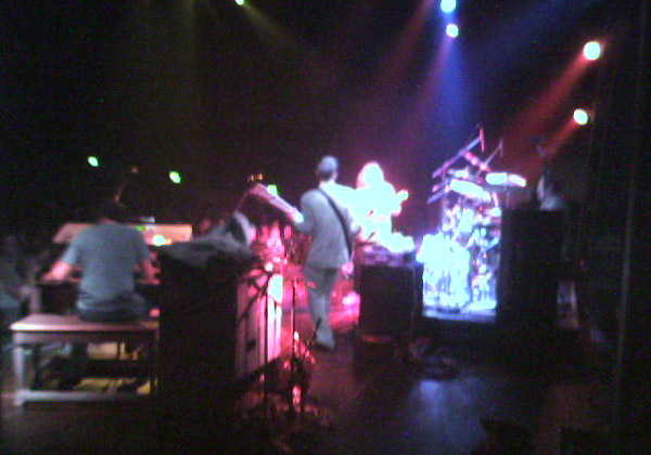 The three 'phone-pix have gone into slots where One-Eye didn't provide any song notes. We don't wish to imply that they depict the performances of the particular items in question.