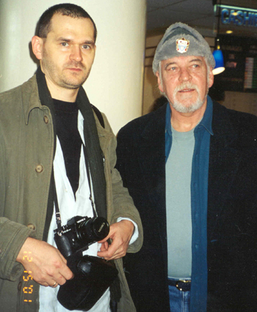 Mirek with Gary, in Warsaw