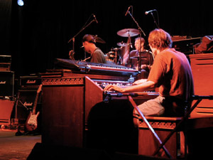 A synth on the Hammond!