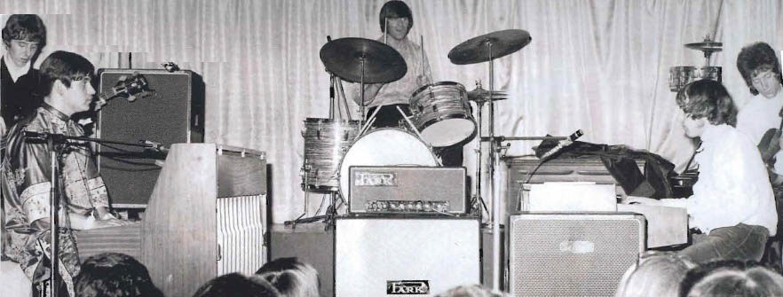 Procol Harum opening for Jimi Hendrix at London's Saville Theatre in June 1967 just as AWSoP climbed to No 1 in the UK charts