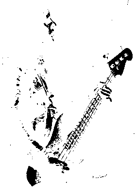 at first just ghostly ...