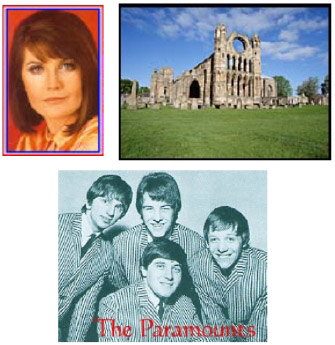 The lovely Sandie, Elgin, and the lovely Paramounts