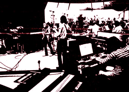 Nice to see the Prof.'s harpsichord in the foreground