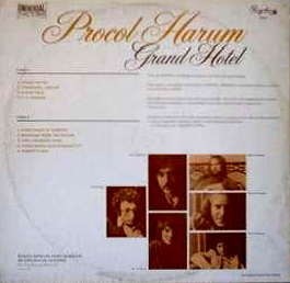 Reverse of the Portuguese edition of this famous album
