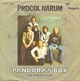 Adept Arashigaoka arrangere Procol Harum picture-sleeve : Pandora's Box