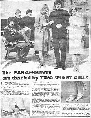 The page, with shoes