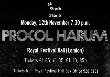 Half page concert ad on page 47