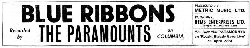 Blue Ribbons 'on Columbia'