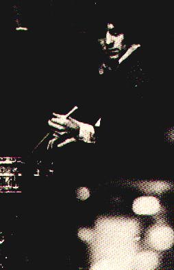 Barrie Wilson: a good view of his Boys' Brigade grip!