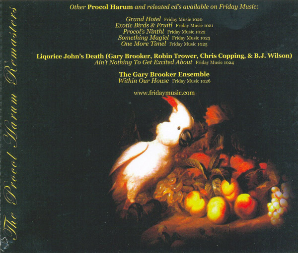 Inside artwork ... with some curious typos!