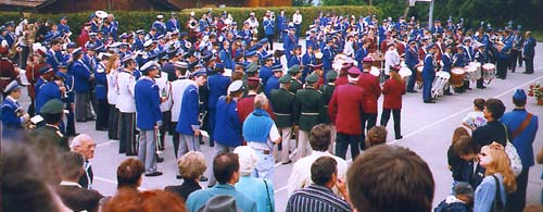 Great numbers of musicians tackle the new Brooker work for brass